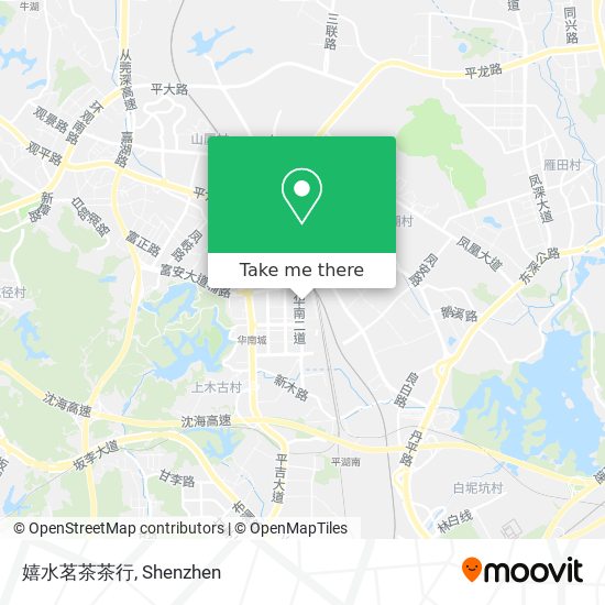 嬉水茗茶茶行 map