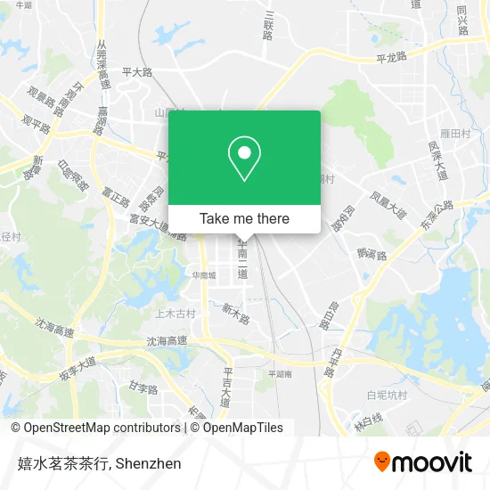 嬉水茗茶茶行 map