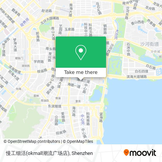 慢工细活(okmall潮流广场店) map