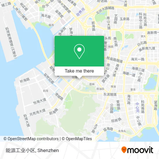 能源工业小区 map