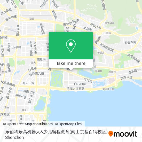 乐佰科乐高机器人&少儿编程教育(南山京基百纳校区) map