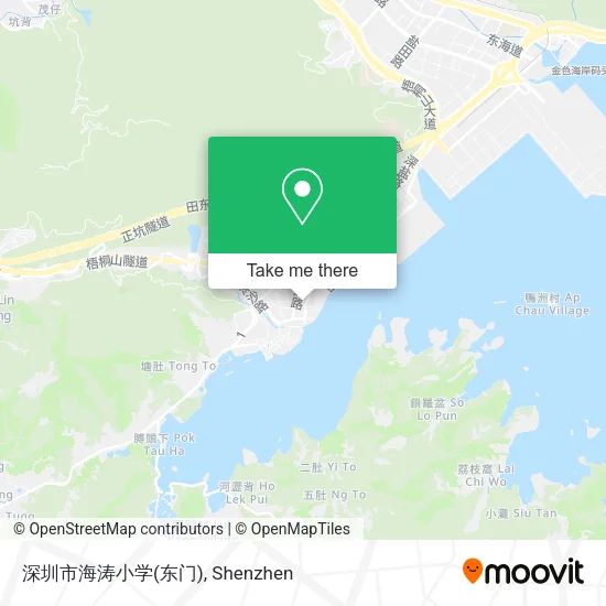 深圳市海涛小学(东门) map