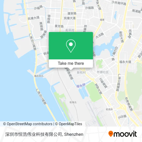 深圳市恒浩伟业科技有限公司 map