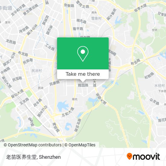 老苗医养生堂 map