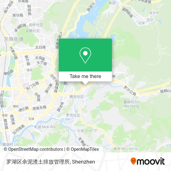 罗湖区余泥渣土排放管理所 map