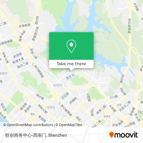 联创商务中心-西南门 map