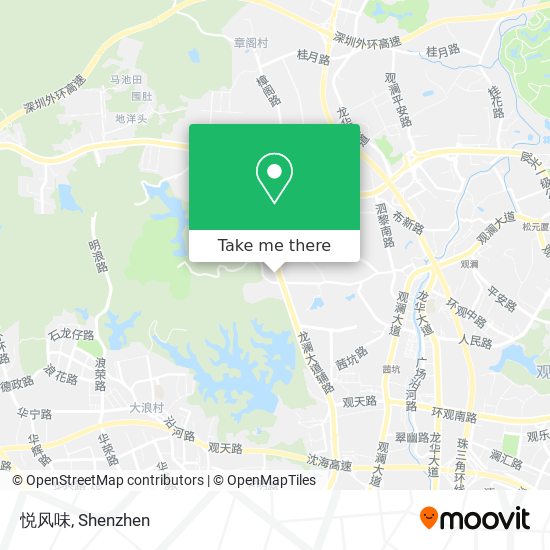 悦风味 map