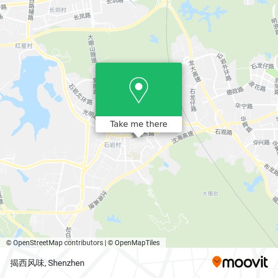 揭西风味 map