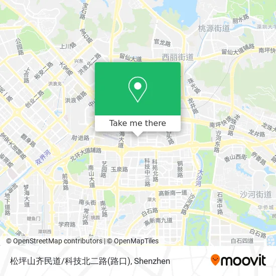 松坪山齐民道/科技北二路(路口) map