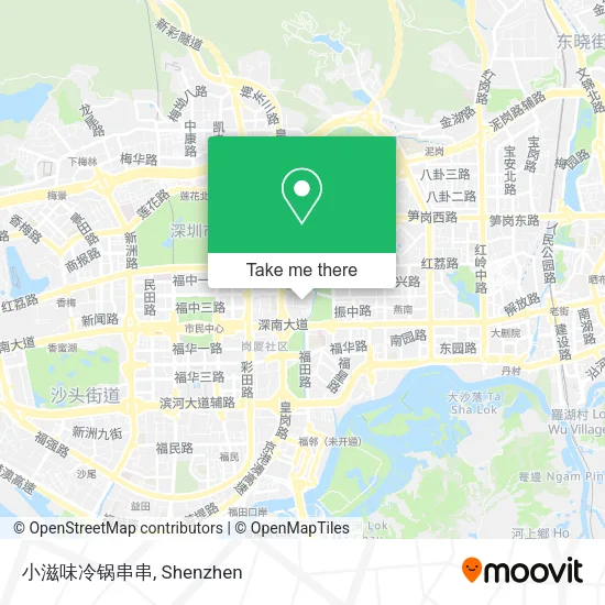 小滋味冷锅串串 map