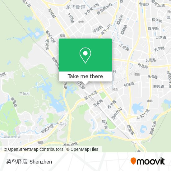菜鸟驿店 map