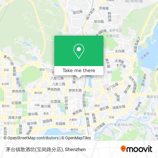 茅台镇散酒坊(宝岗路分店) map