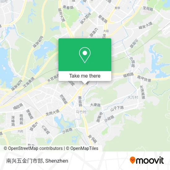 南兴五金门市部 map