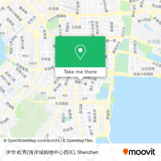 伊华·欧秀(海岸城购物中心西区) map