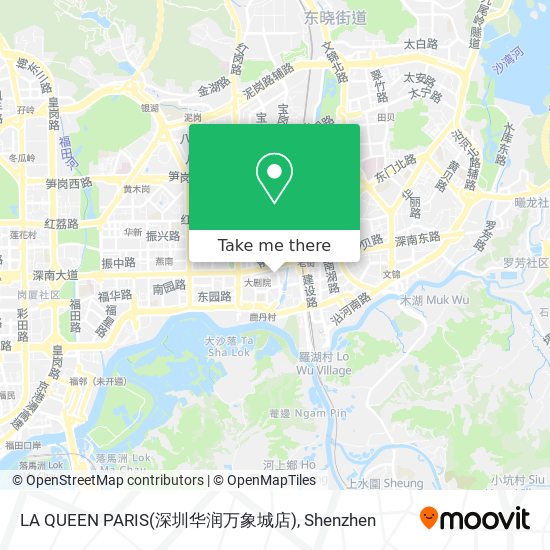 LA QUEEN PARIS(深圳华润万象城店) map
