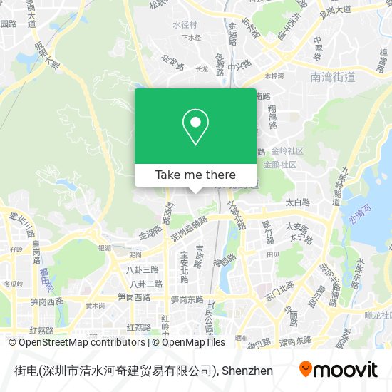 街电(深圳市清水河奇建贸易有限公司) map