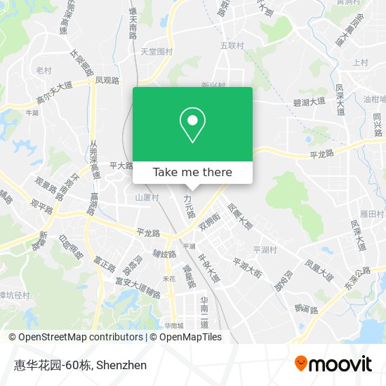 惠华花园-60栋 map