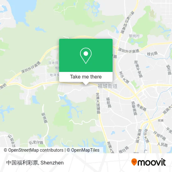 中国福利彩票 map