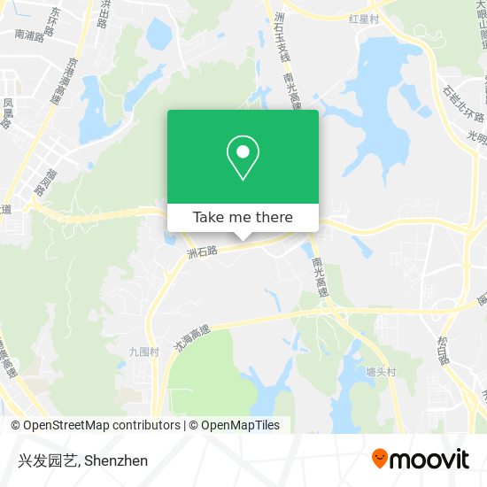 兴发园艺 map