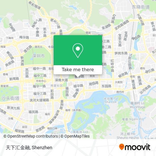 天下汇金融 map
