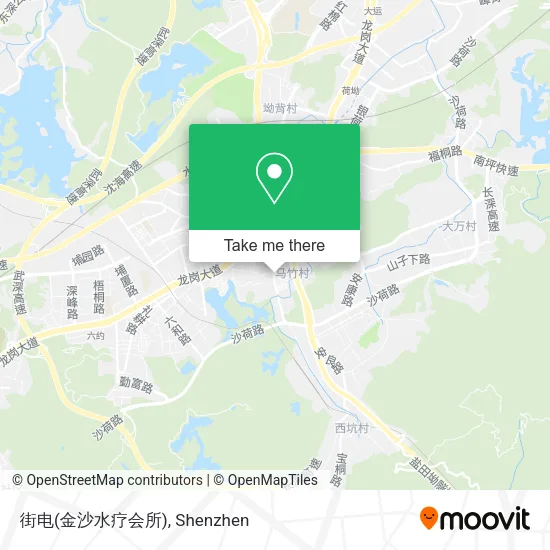 街电(金沙水疗会所) map