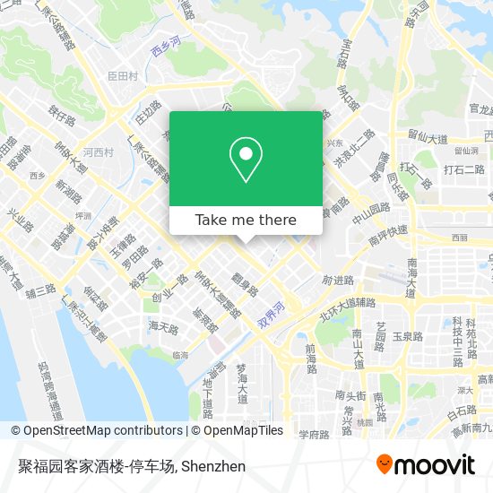 聚福园客家酒楼-停车场 map