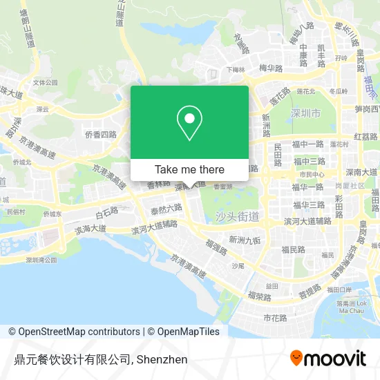 鼎元餐饮设计有限公司 map