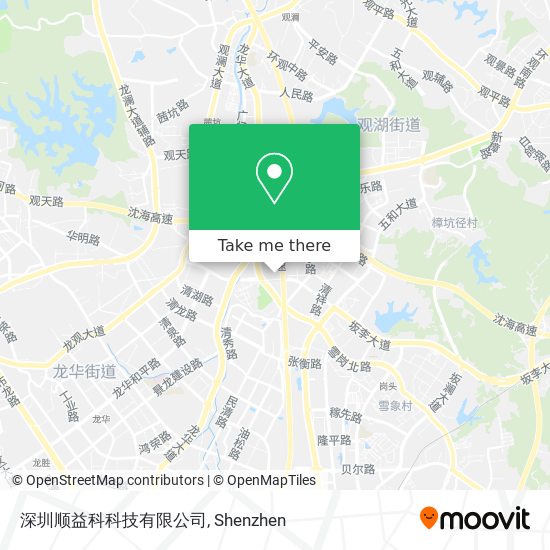 深圳顺益科科技有限公司 map