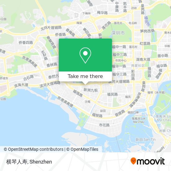 横琴人寿 map
