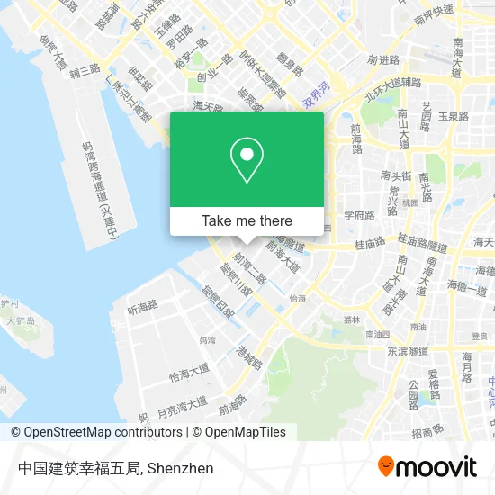 中国建筑幸福五局 map