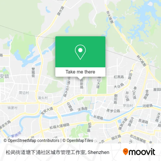 松岗街道塘下涌社区城市管理工作室 map