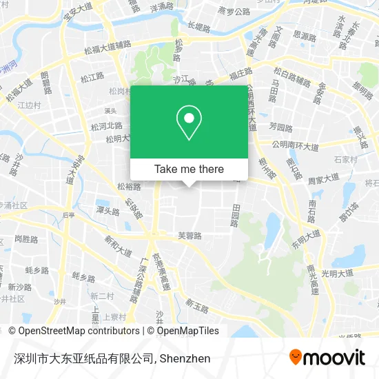 深圳市大东亚纸品有限公司 map