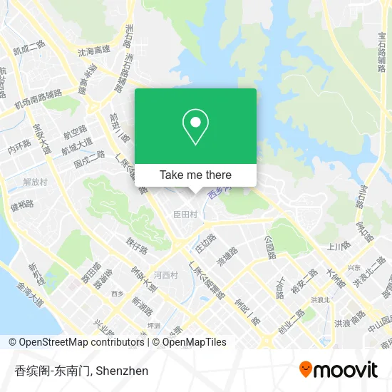 香缤阁-东南门 map