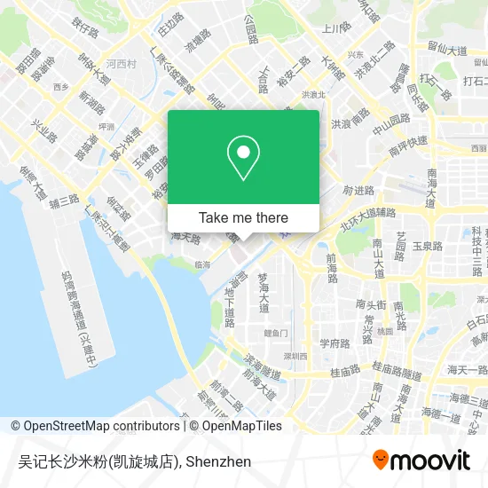 吴记长沙米粉(凯旋城店) map