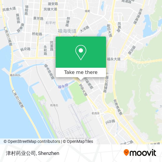 津村药业公司 map