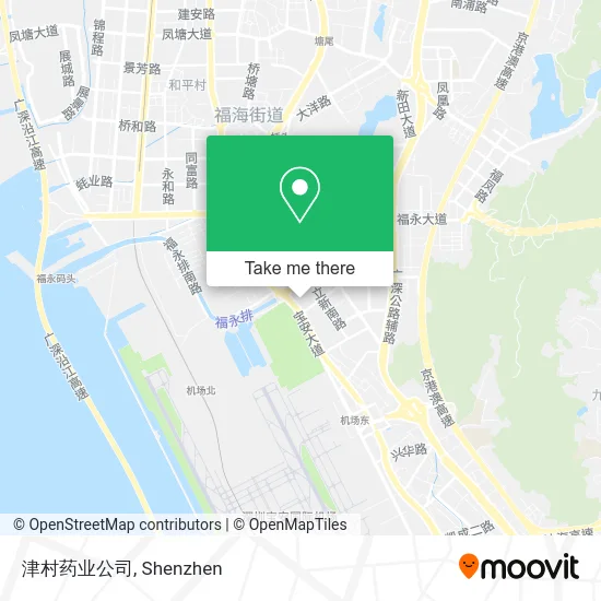 津村药业公司 map