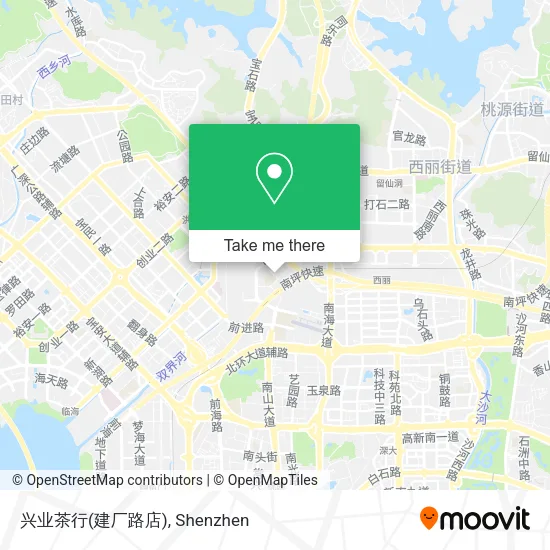 兴业茶行(建厂路店) map