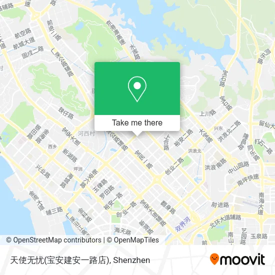 天使无忧(宝安建安一路店) map