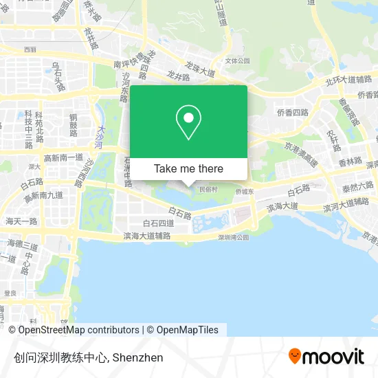 创问深圳教练中心 map