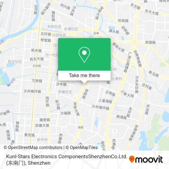 Kunl-Stars Electronics ComponentsShenzhenCo.Ltd.(东南门) map