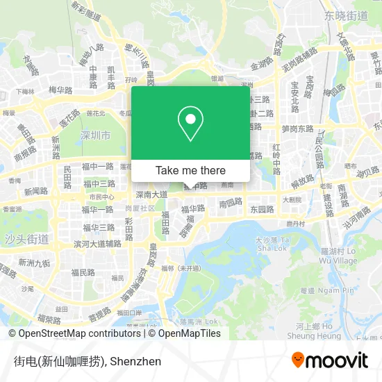 街电(新仙咖喱捞) map