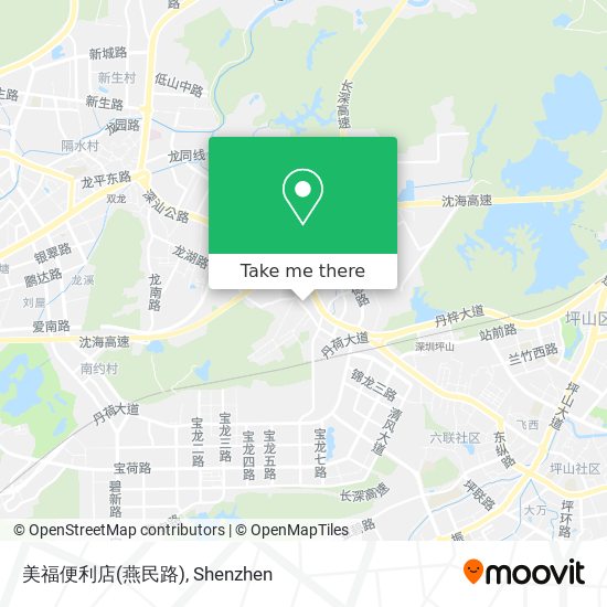 美福便利店(燕民路) map