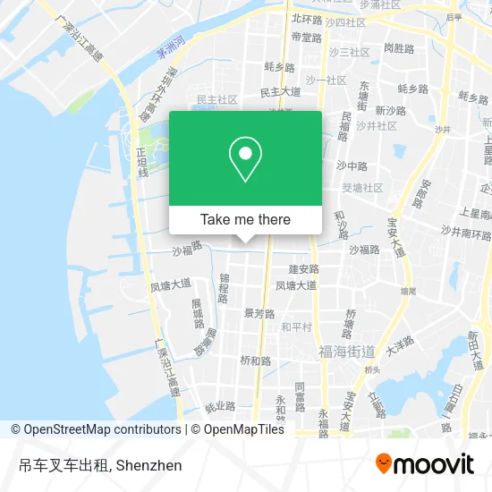 吊车叉车出租 map