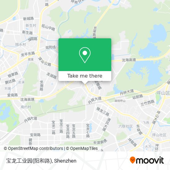 宝龙工业园(阳和路) map