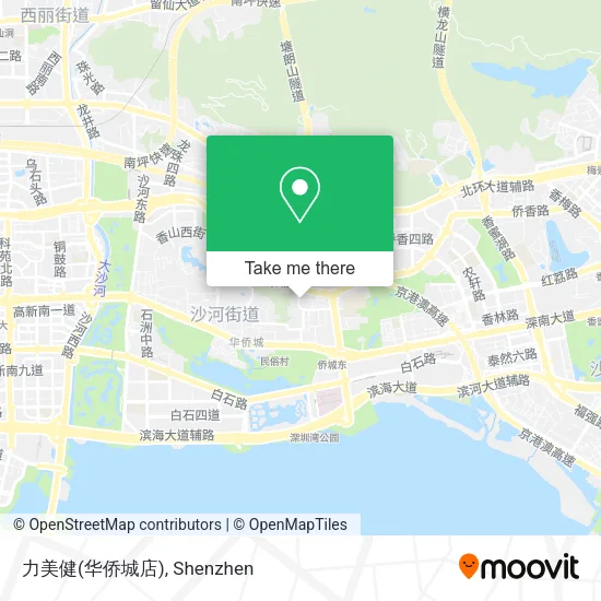 力美健(华侨城店) map