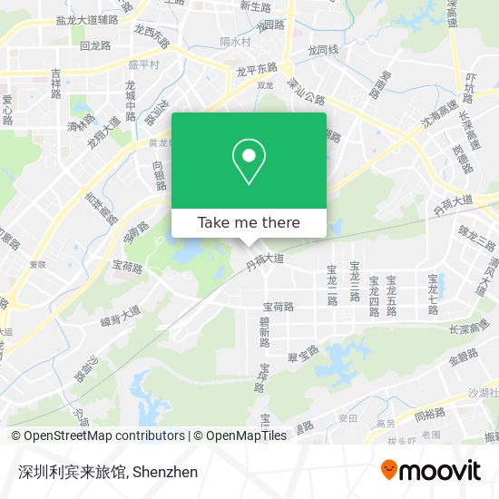 深圳利宾来旅馆 map