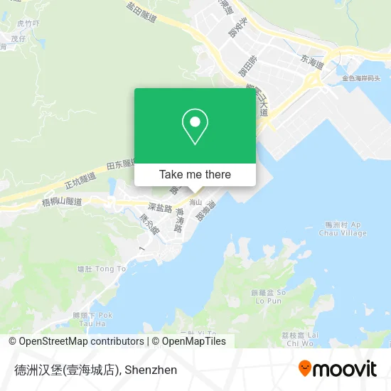 德洲汉堡(壹海城店) map