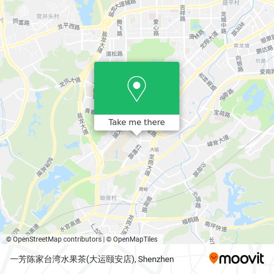 一芳陈家台湾水果茶(大运颐安店) map