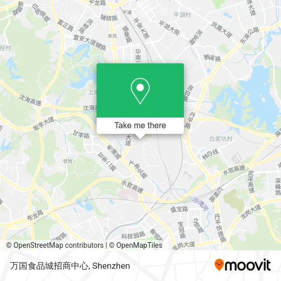 万国食品城招商中心 map