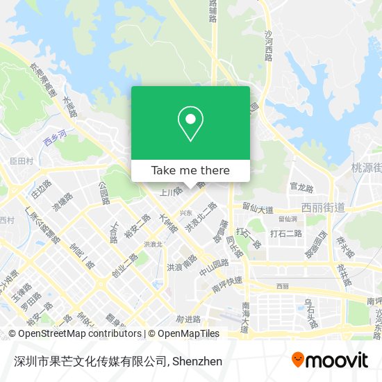 深圳市果芒文化传媒有限公司 map